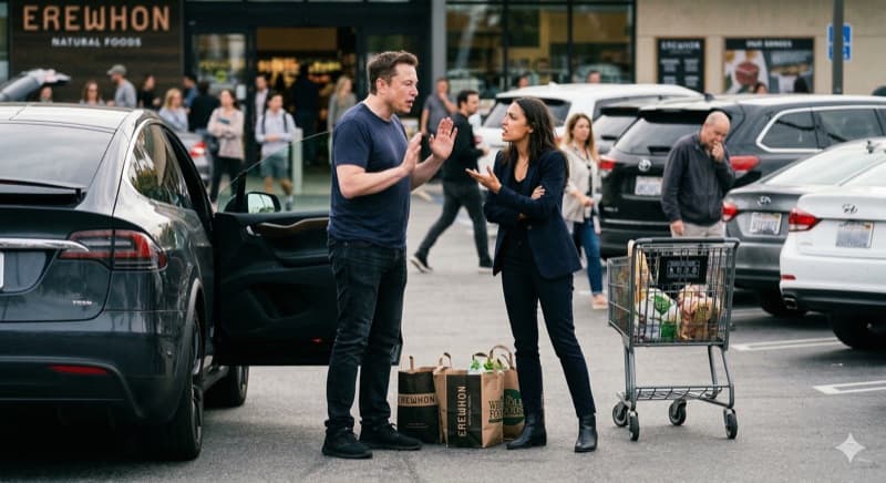 Elon Musk & AOC