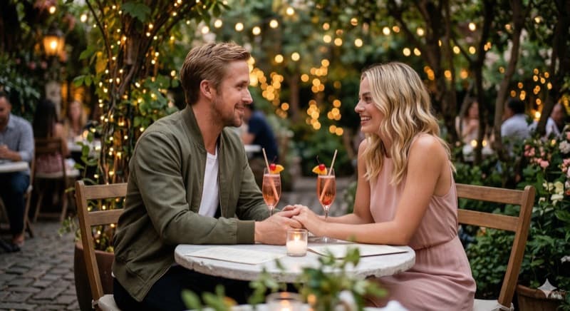 Margot Robbie & Ryan Gosling